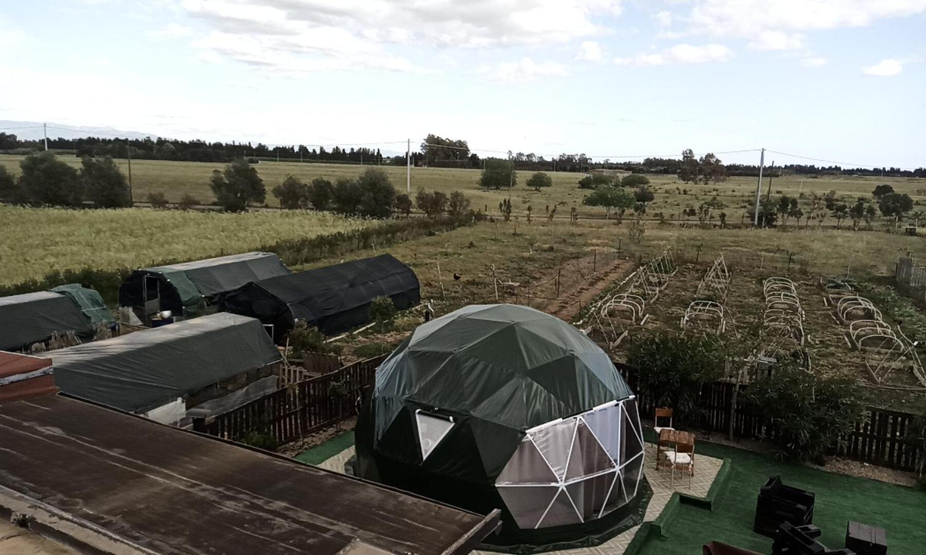 Podere Kiri Dome Experience Decimomannu Dış mekan fotoğraf