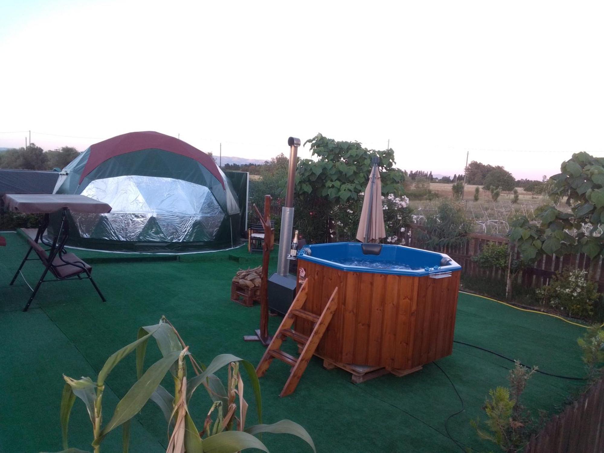 Podere Kiri Dome Experience Decimomannu Dış mekan fotoğraf